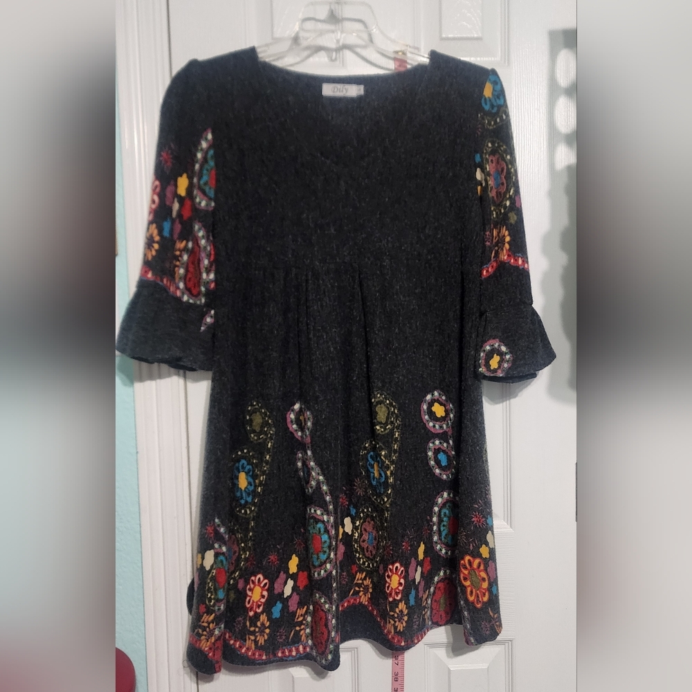Beautiful wool dress Large